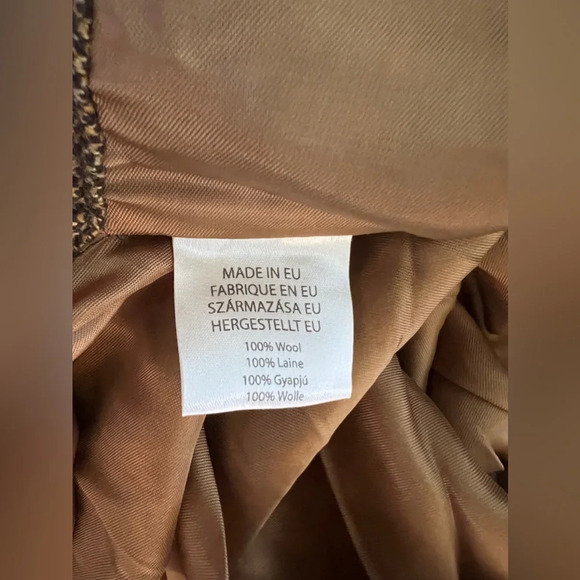 Unique designer rare ZSEGA 100% wool balloon sleeves lagenlook jacket coat S - Picture 13 of 16